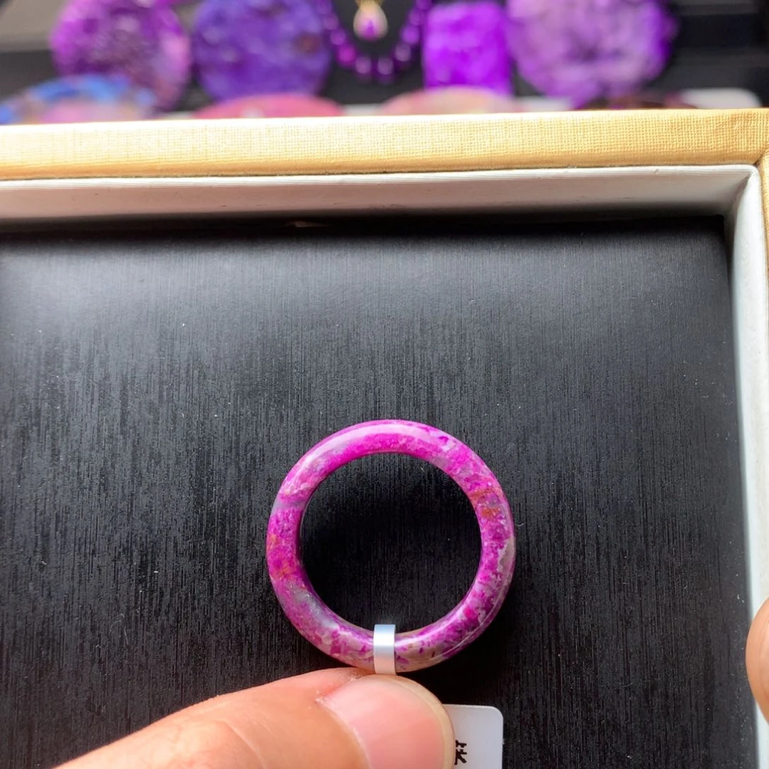 苏纪石（舒俱来）戒指未镶嵌20圈口