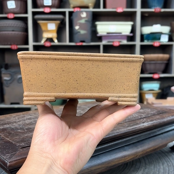 紫砂花盆紫砂的味道真的很好