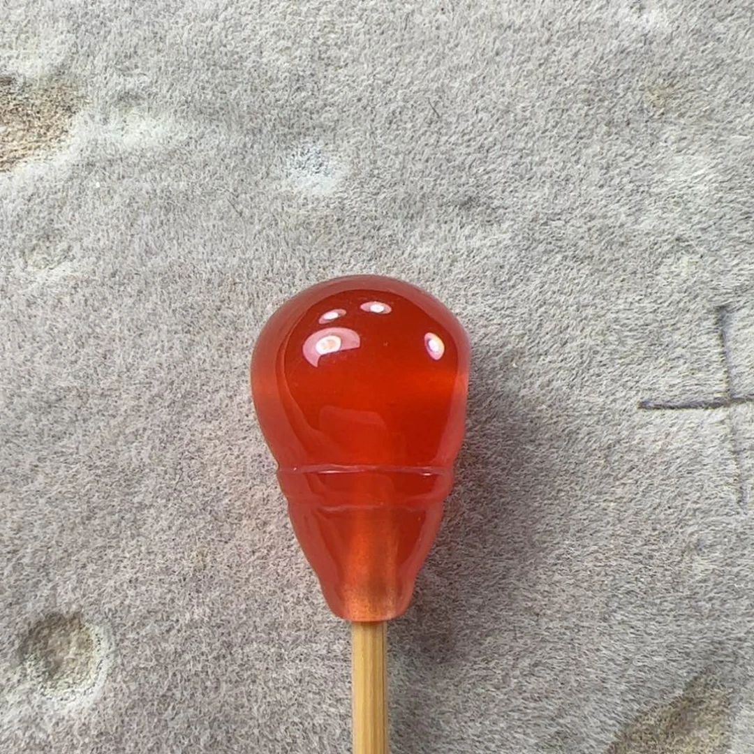 噢***么南红玛瑙未镶嵌三通