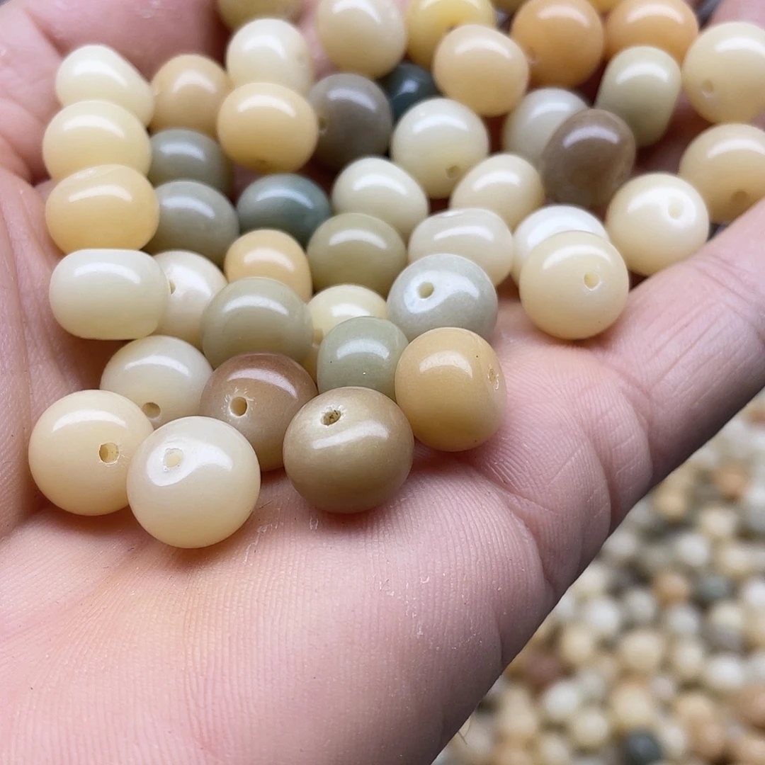 白玉菩提吊坠12、9微瑕糖果苹果100颗➕灯牌宠100颗