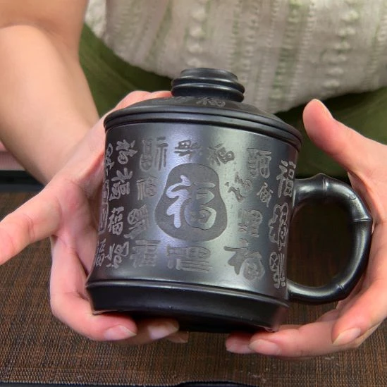 紫砂茶杯高货放漏