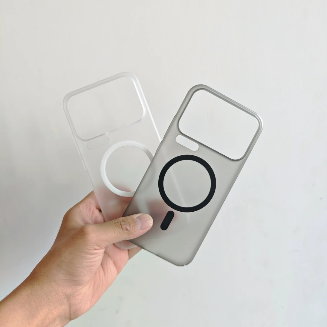 卡思特小米超薄肤感磁吸磨砂壳适用于小米17promax/15ultra手机壳