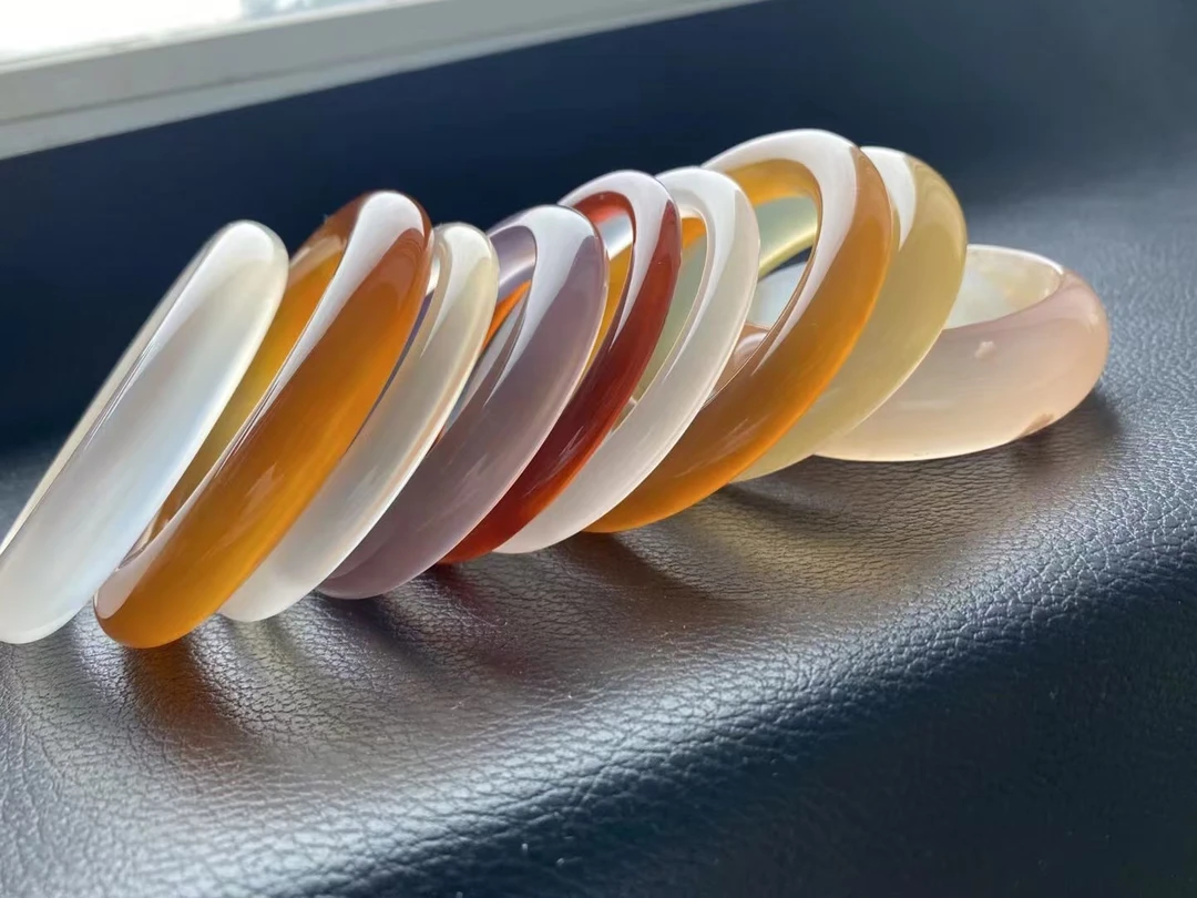 阿冰玛瑙天然巴西玛瑙手镯