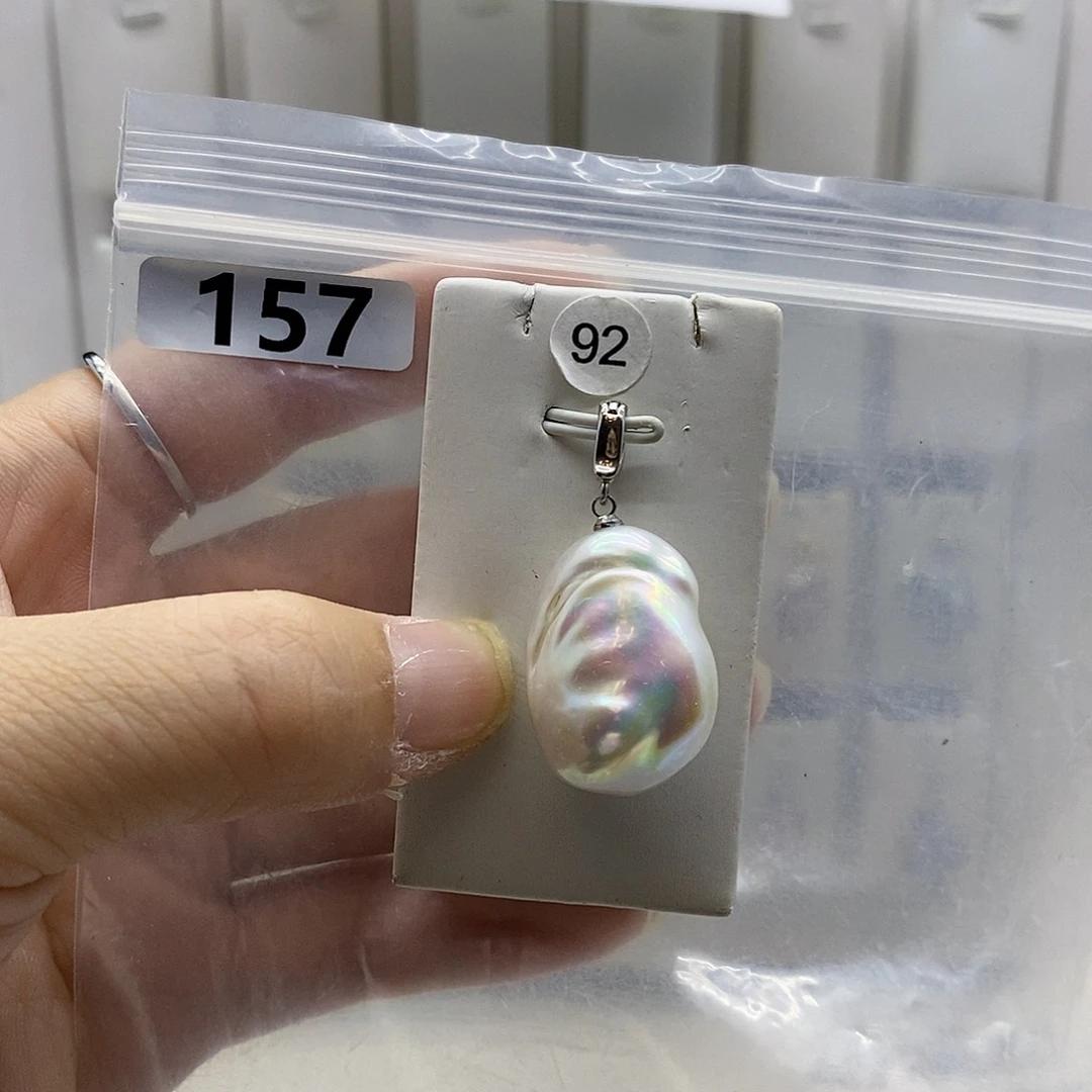 合金耳饰淡水珍珠