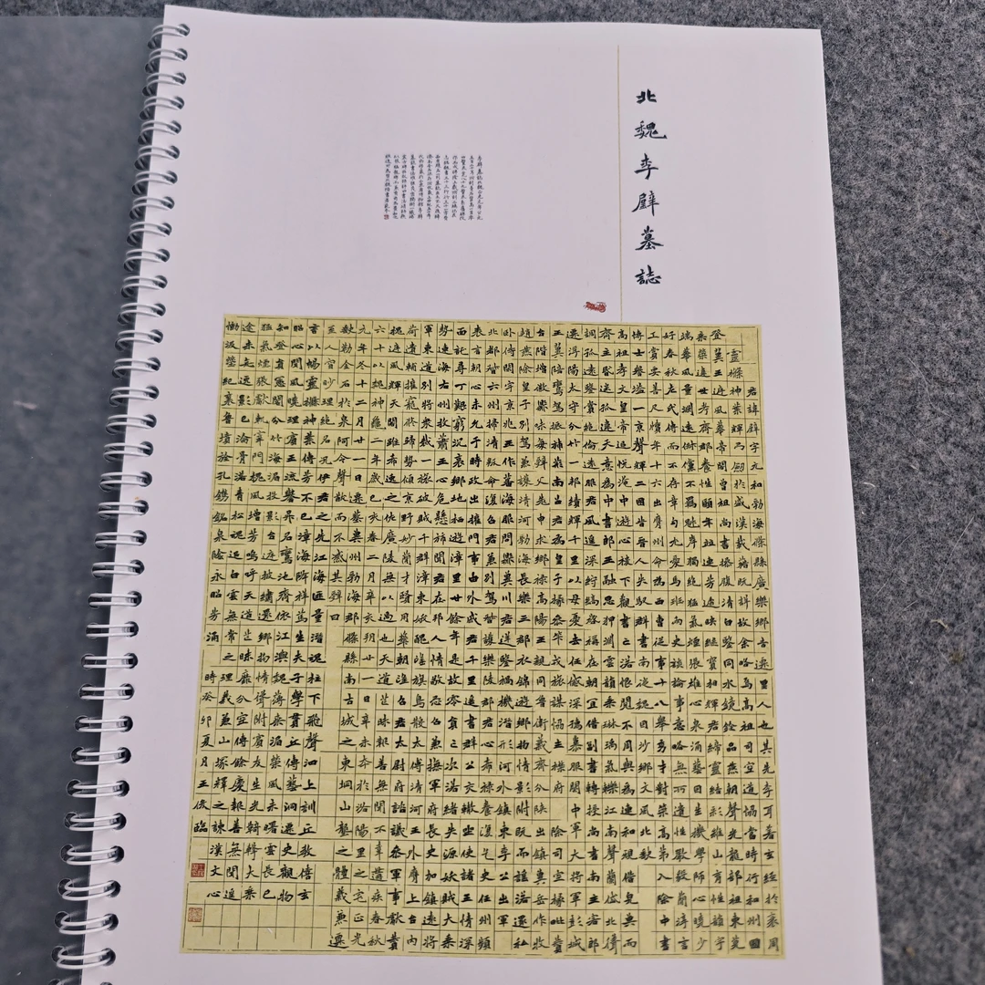 王俊临摹李壁墓志铭
