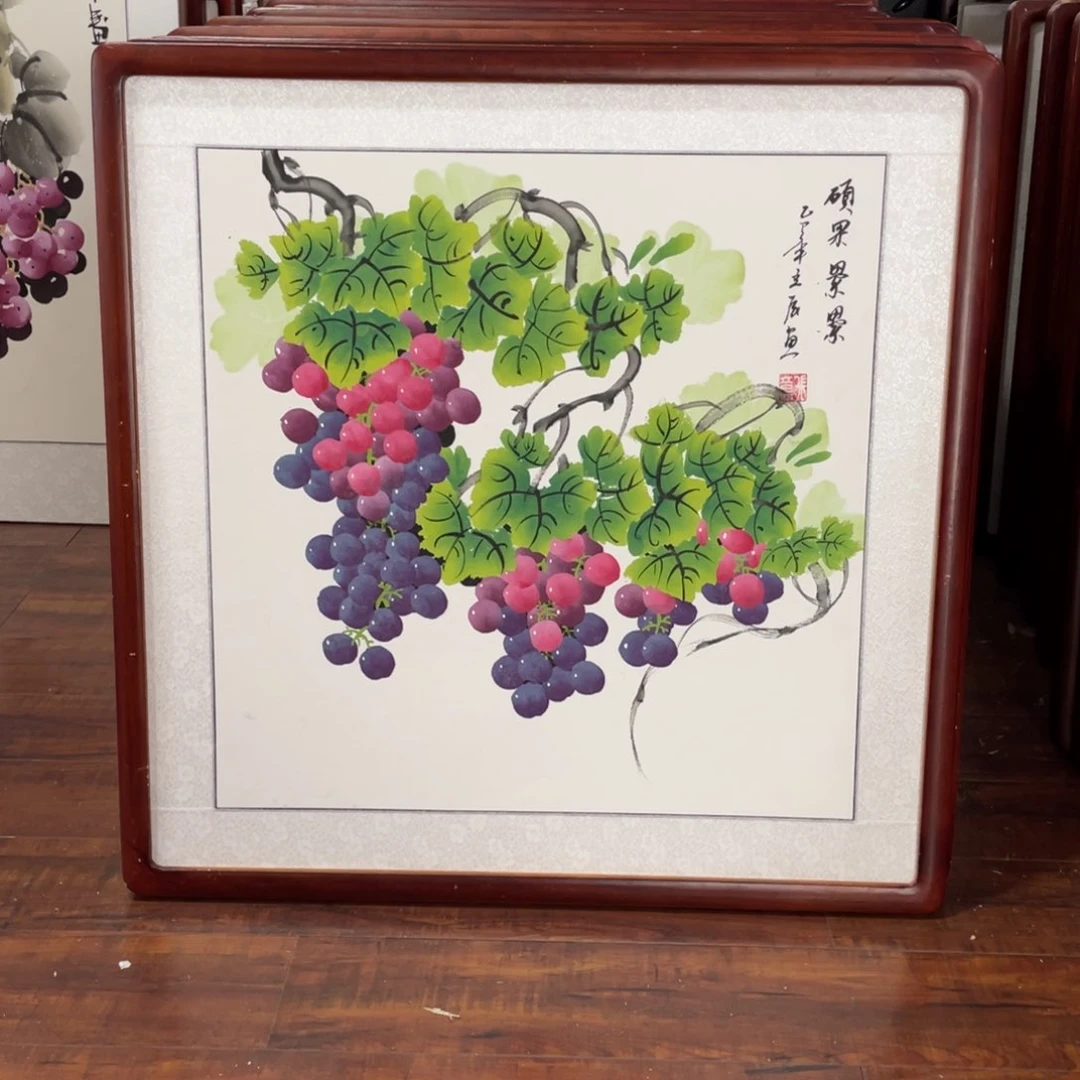 国画带框尺寸63*63厘米