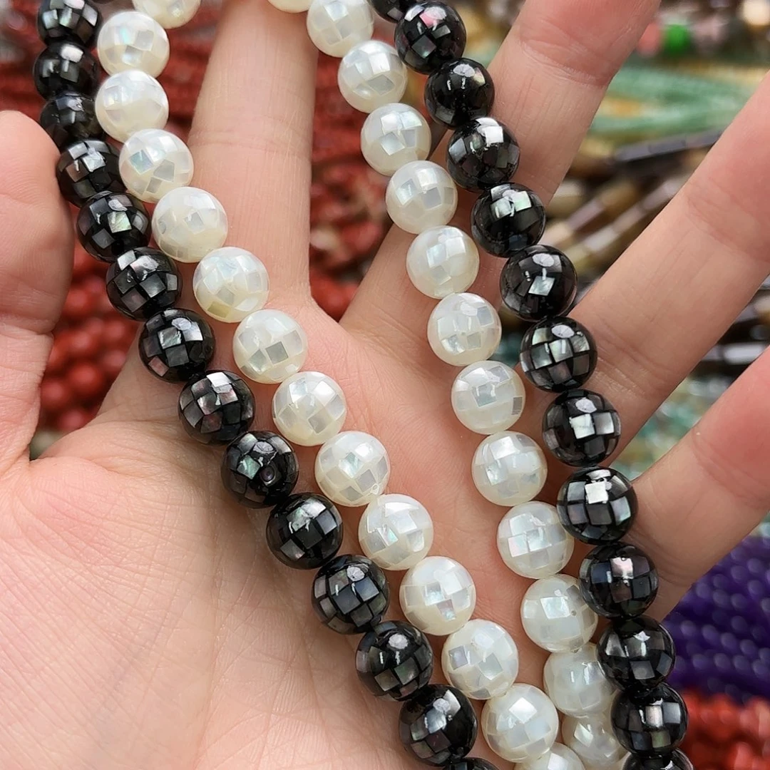 Y****玛瑙/玉髓未镶嵌珠宝半成品鲍贝