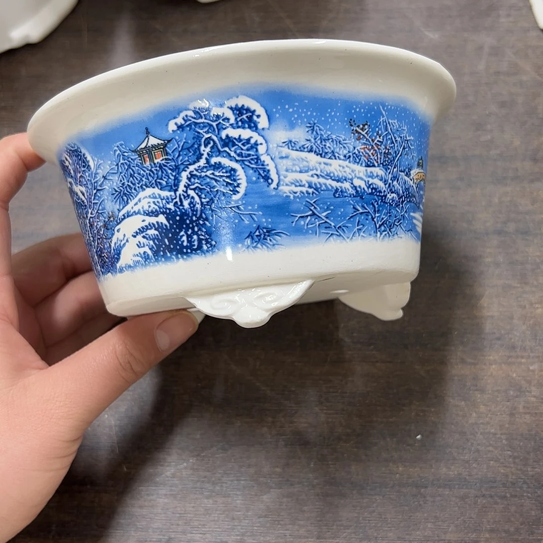 紫砂花盆287号瑕疵15/7.5cm