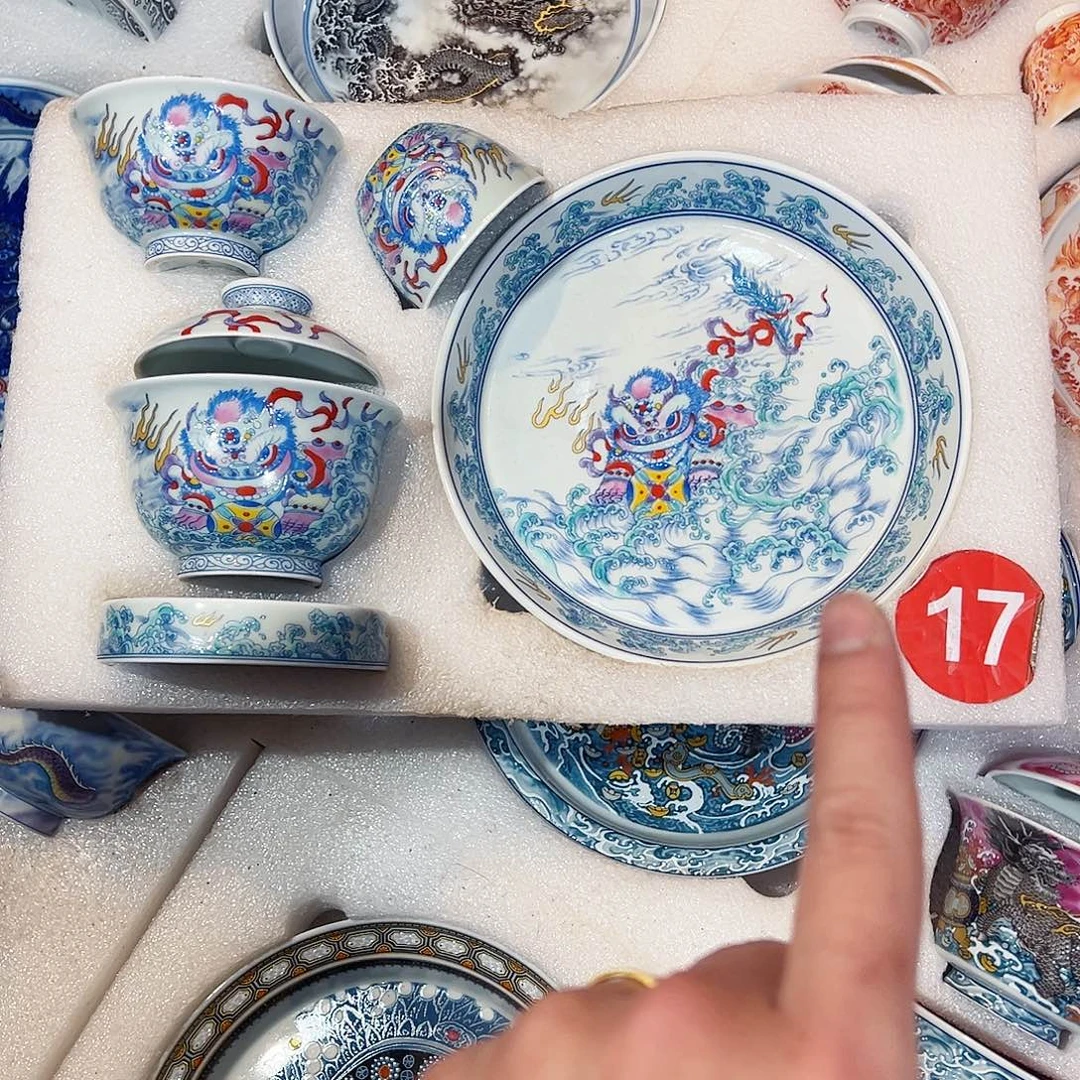 茉***茶唐狮绣球五件套83838