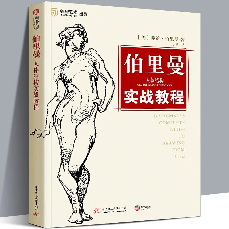 伯里曼人体结构实战教程 央美名师精编版人物速写素描入门教材