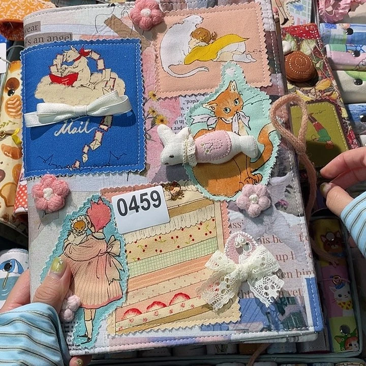 织绣b5活页送纸0459