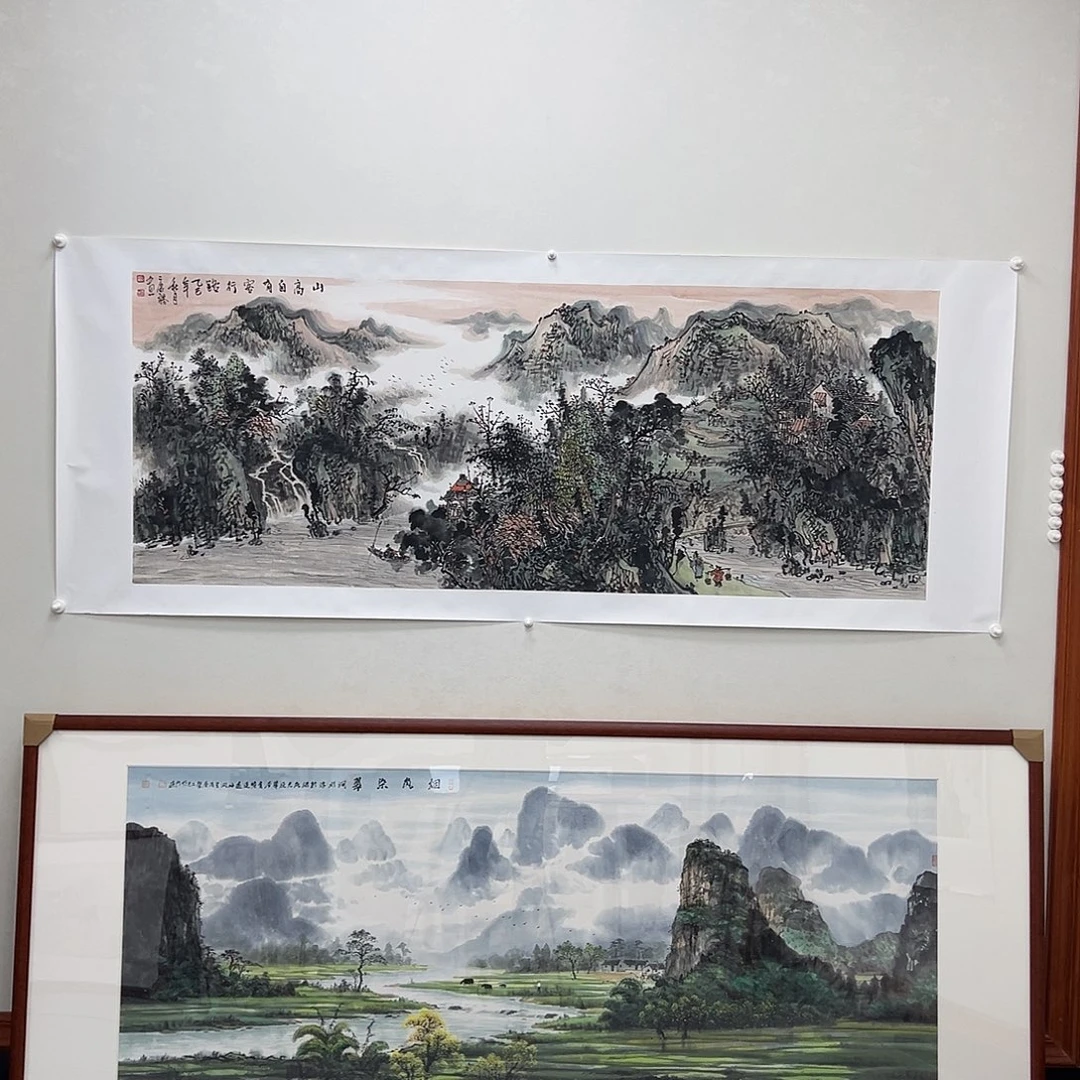 国画秦康胜小六尺180*70精品佳作