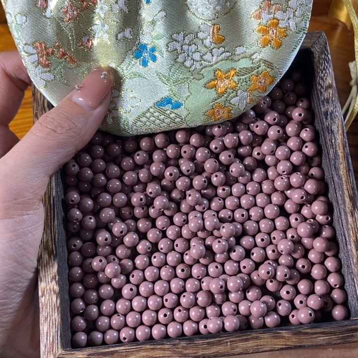 泥塑芳华•紫韵0.6瑕疵珠香包约50克