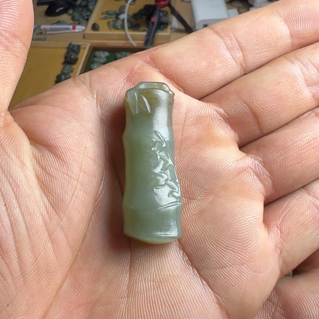 运***力和田玉未镶嵌发饰