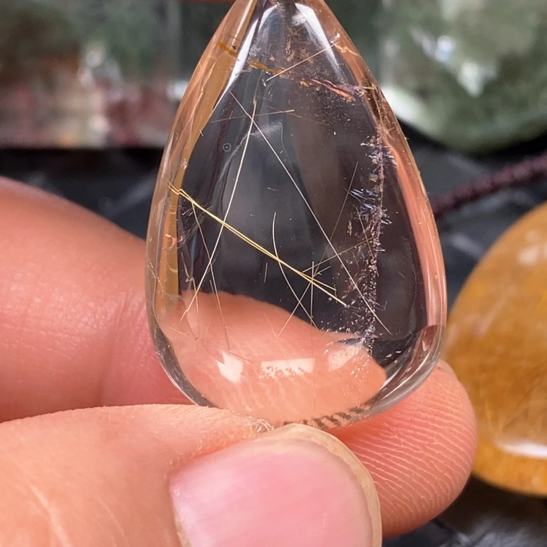 未镶嵌颈饰水晶水晶