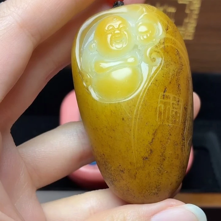 和田玉玉石挂件N1117拍一发一