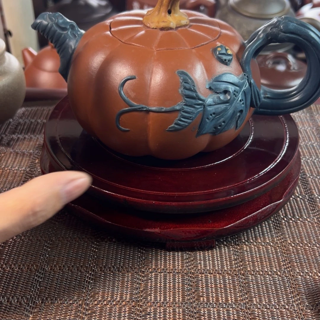 紫砂茶壶宜兴原矿紫砂壶400毫升容量