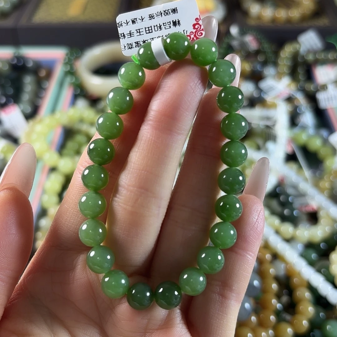 和田玉未镶嵌手链322