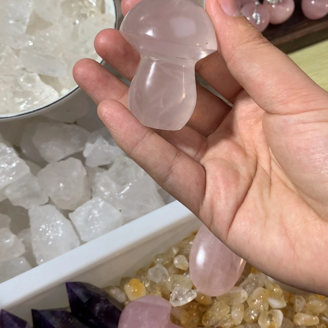 河***马珠宝半成品未镶嵌水晶天然