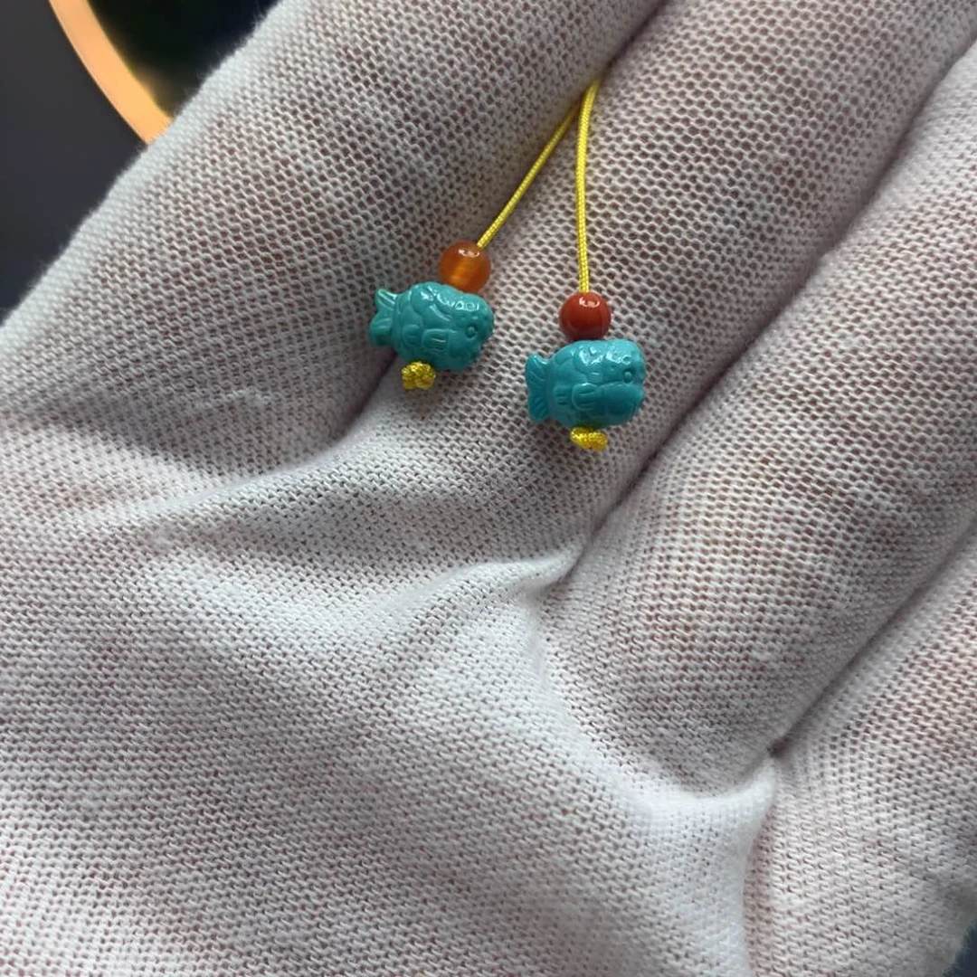 绿松石挂件未镶嵌