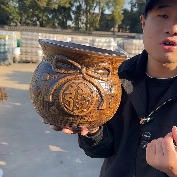 王嫂花盆1227-414高22口24