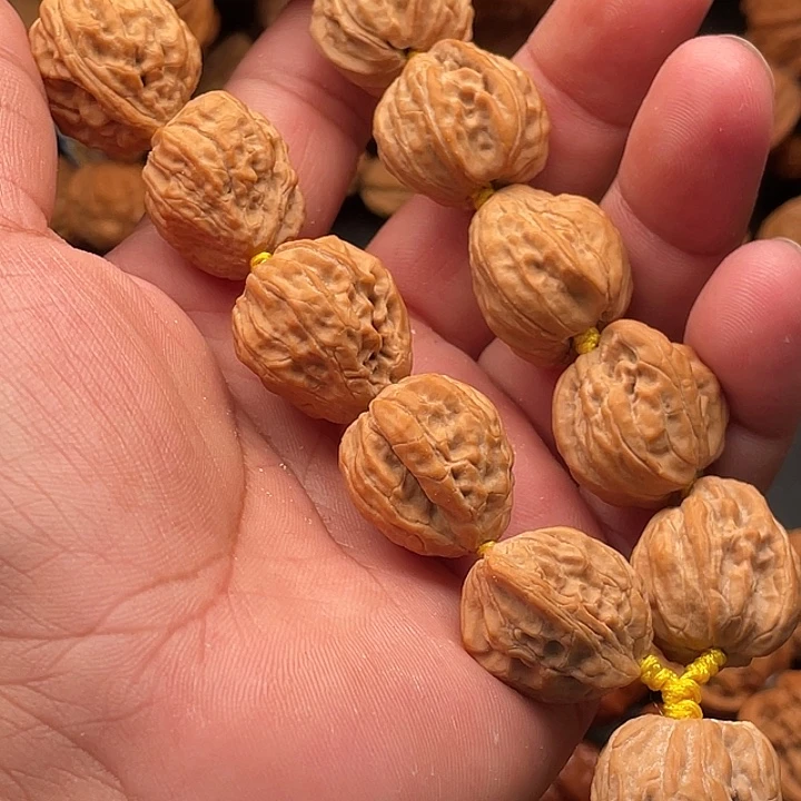 自***乐吊坠文玩核桃6白狮子