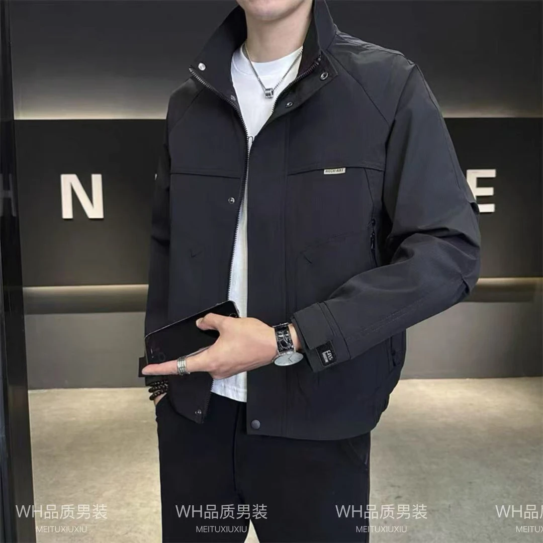 DW-春季新款百搭立领冲锋衣夹克1305