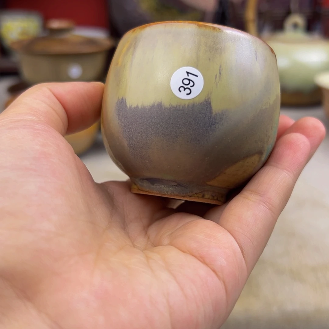 杯纯手工柴烧主人杯