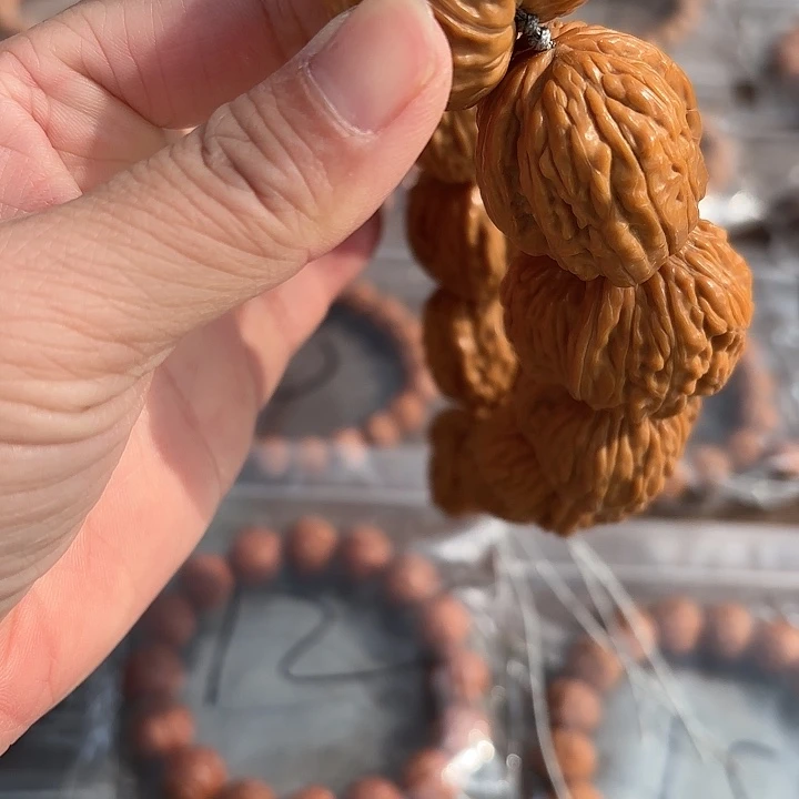 文玩核桃手串野生