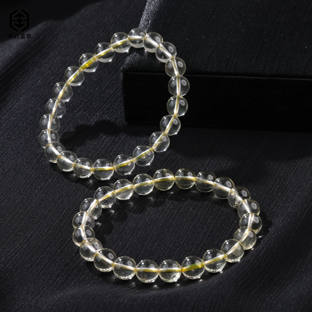 【举石珠宝】T0610-1000-0100水晶手串（一件/多样性发/约8mm+）u