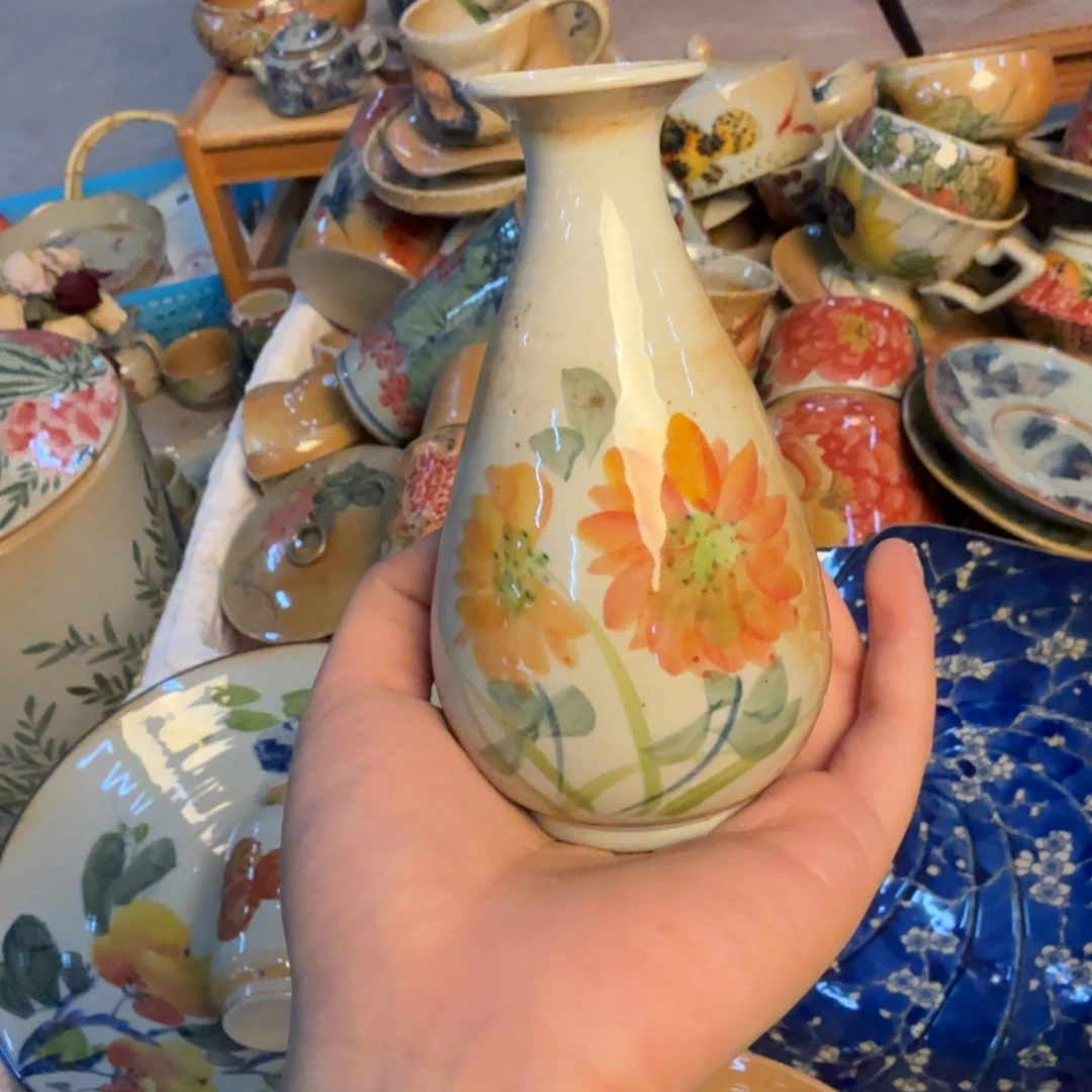 瓷片景德镇陶瓷手工手绘