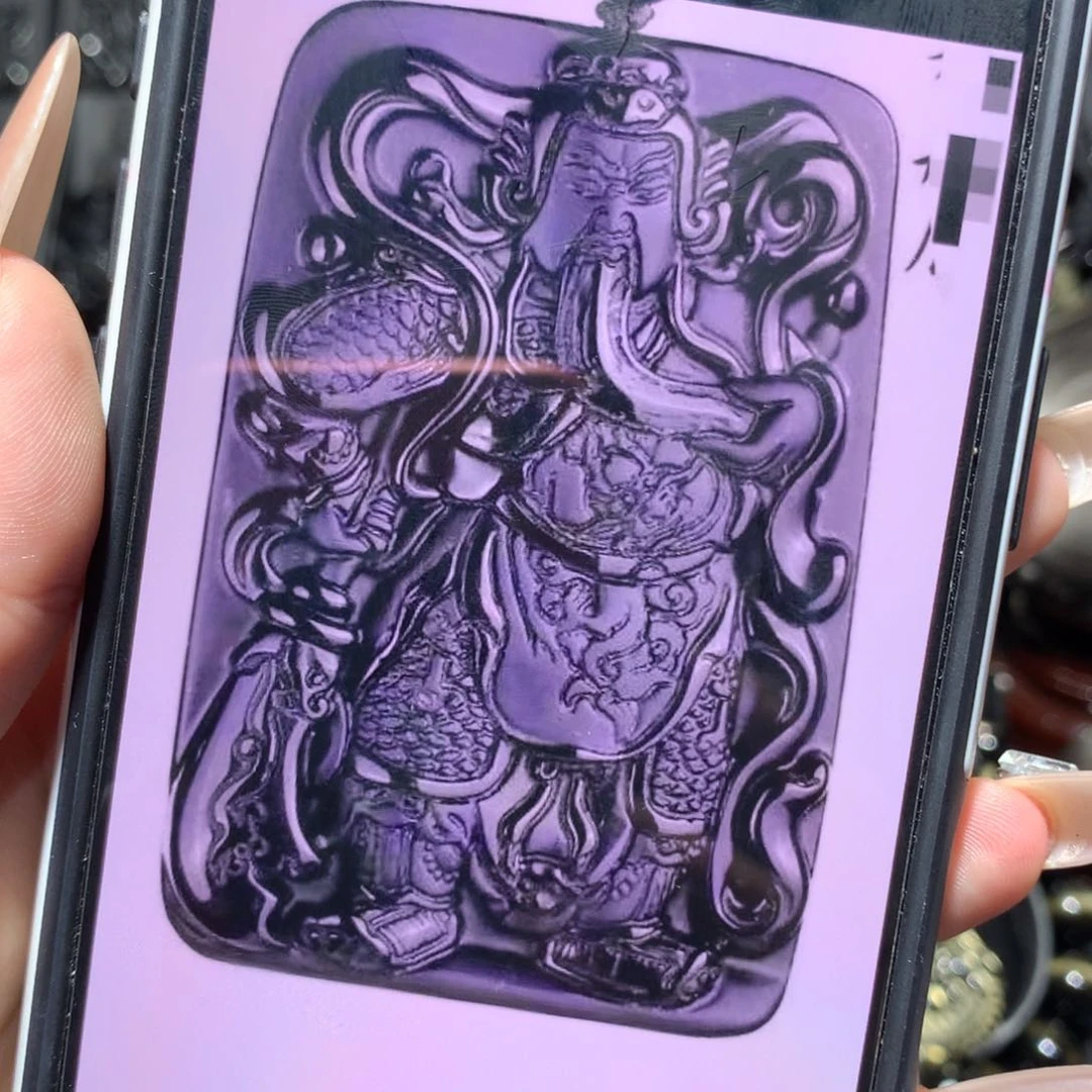 未镶嵌黑曜岩吊坠(不含链)月****陈