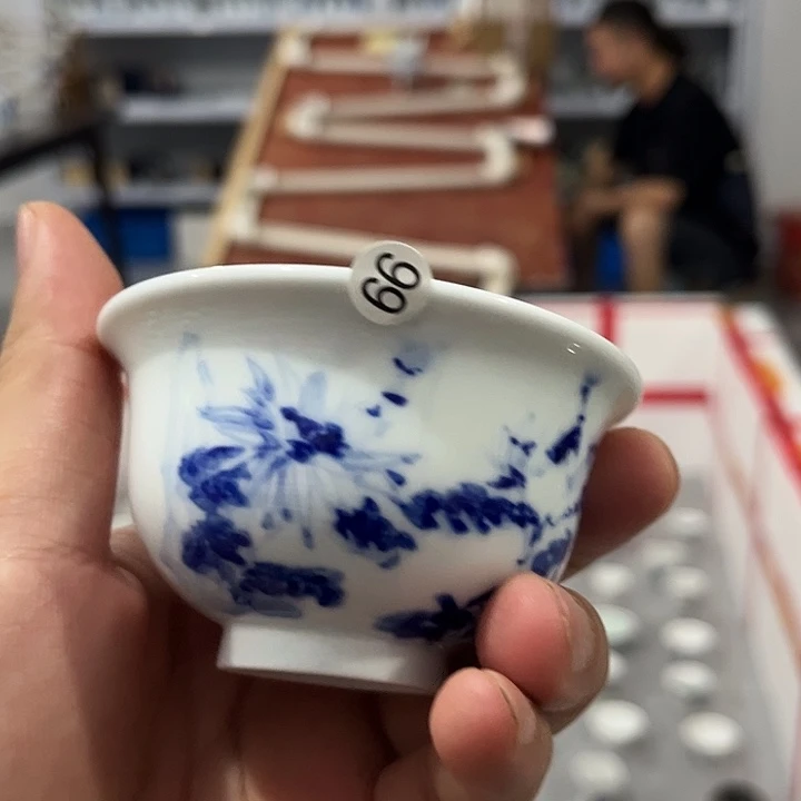 相***.景德镇手工手绘陶瓷茶具
