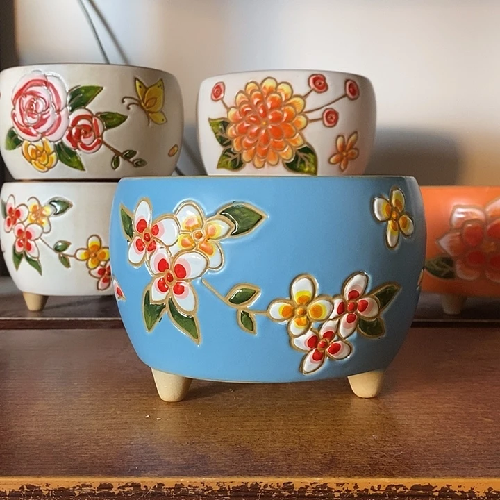 外13内11.5高10左右，纯手工制作，一单包邮