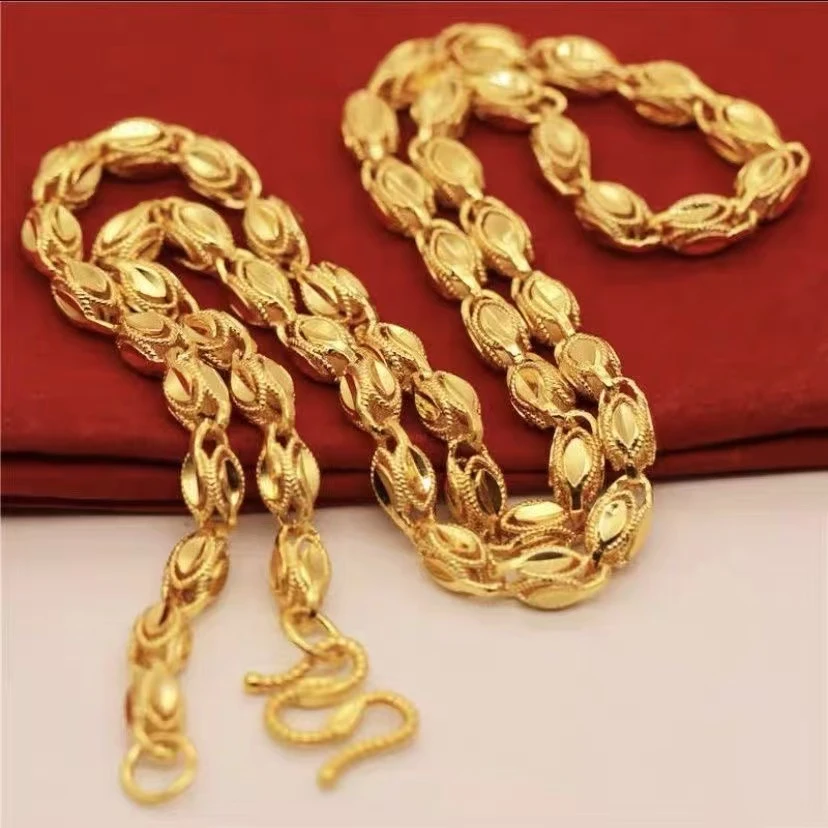 合金项链 时尚凤眼项链男士男款潮流女款空心霸气素款女士经典