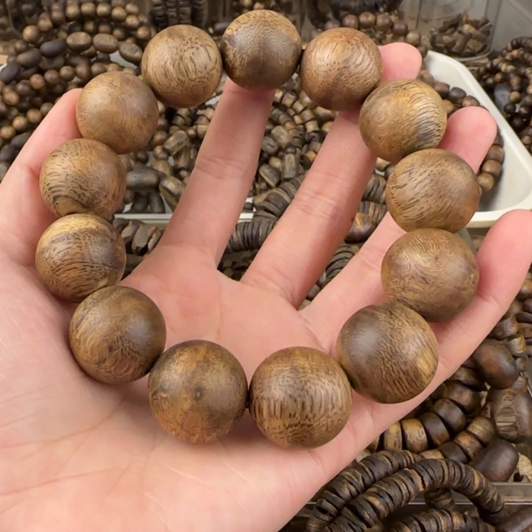 【闪购商品】沉香手串米**发奇楠手串25.5克卡1.9