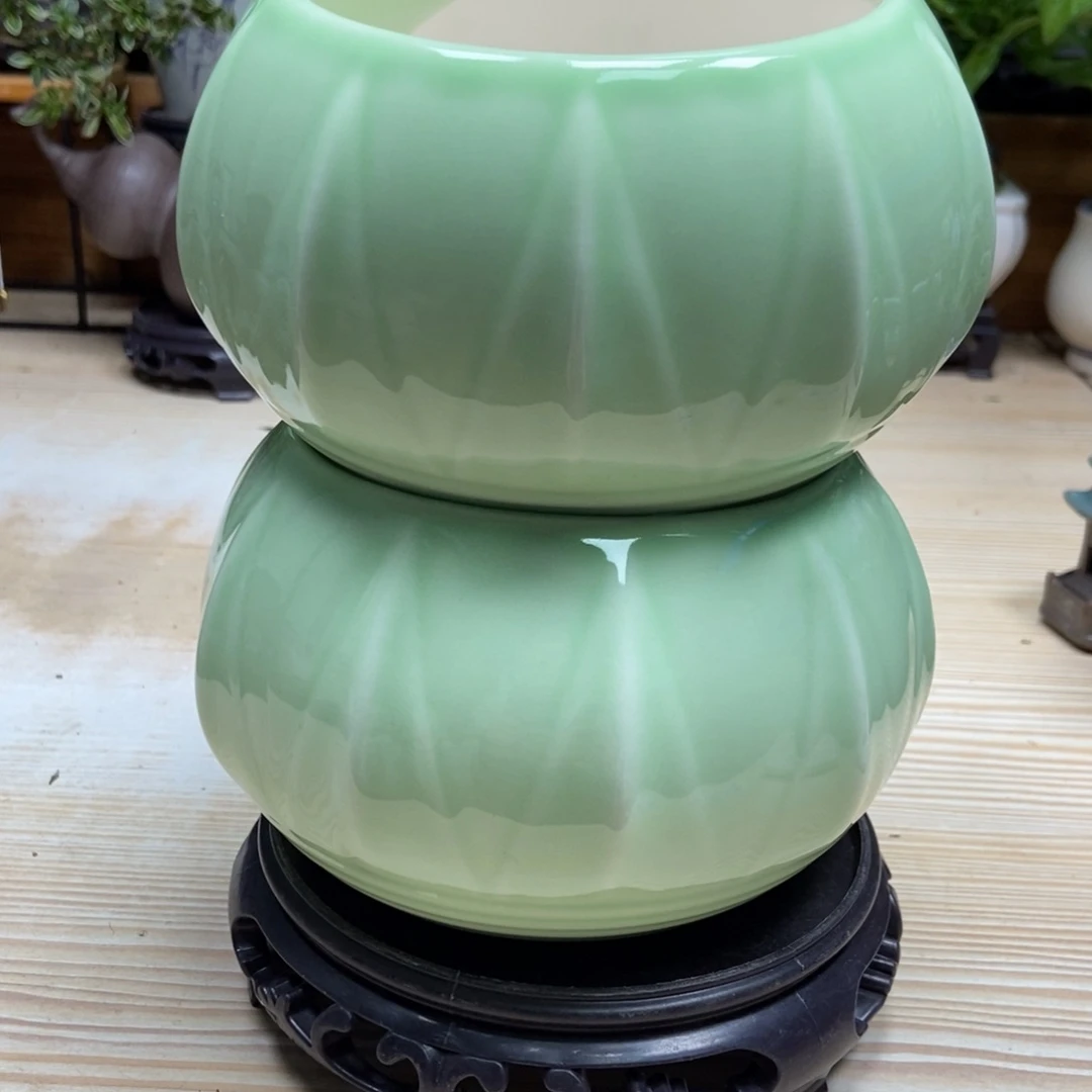瓷片陶瓷花盆陶瓷艺术