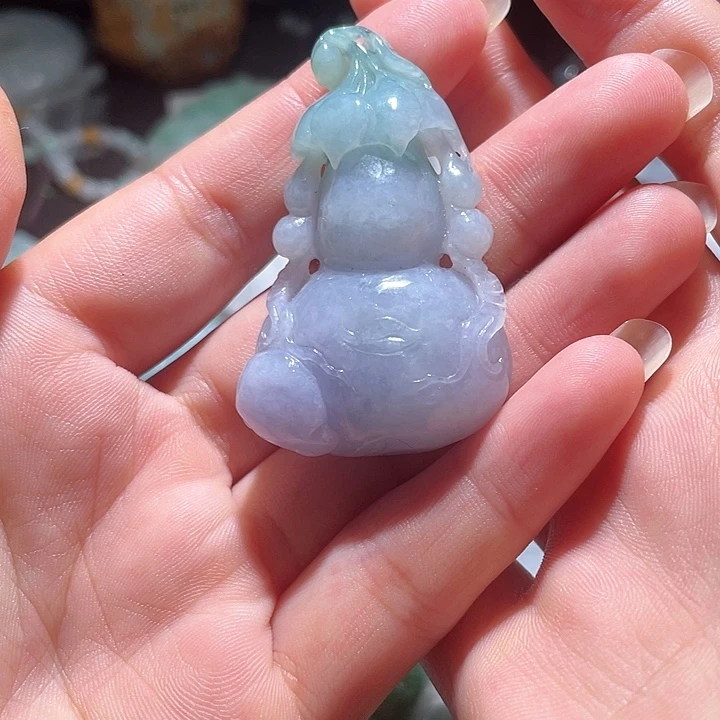 翡翠未镶嵌颈饰天然