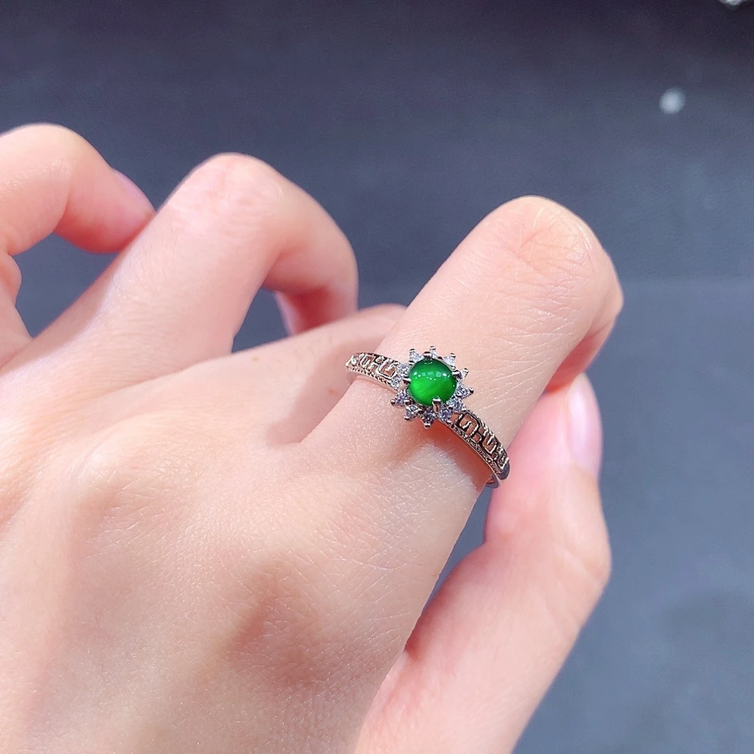 未镶嵌戒指翡翠翡翠