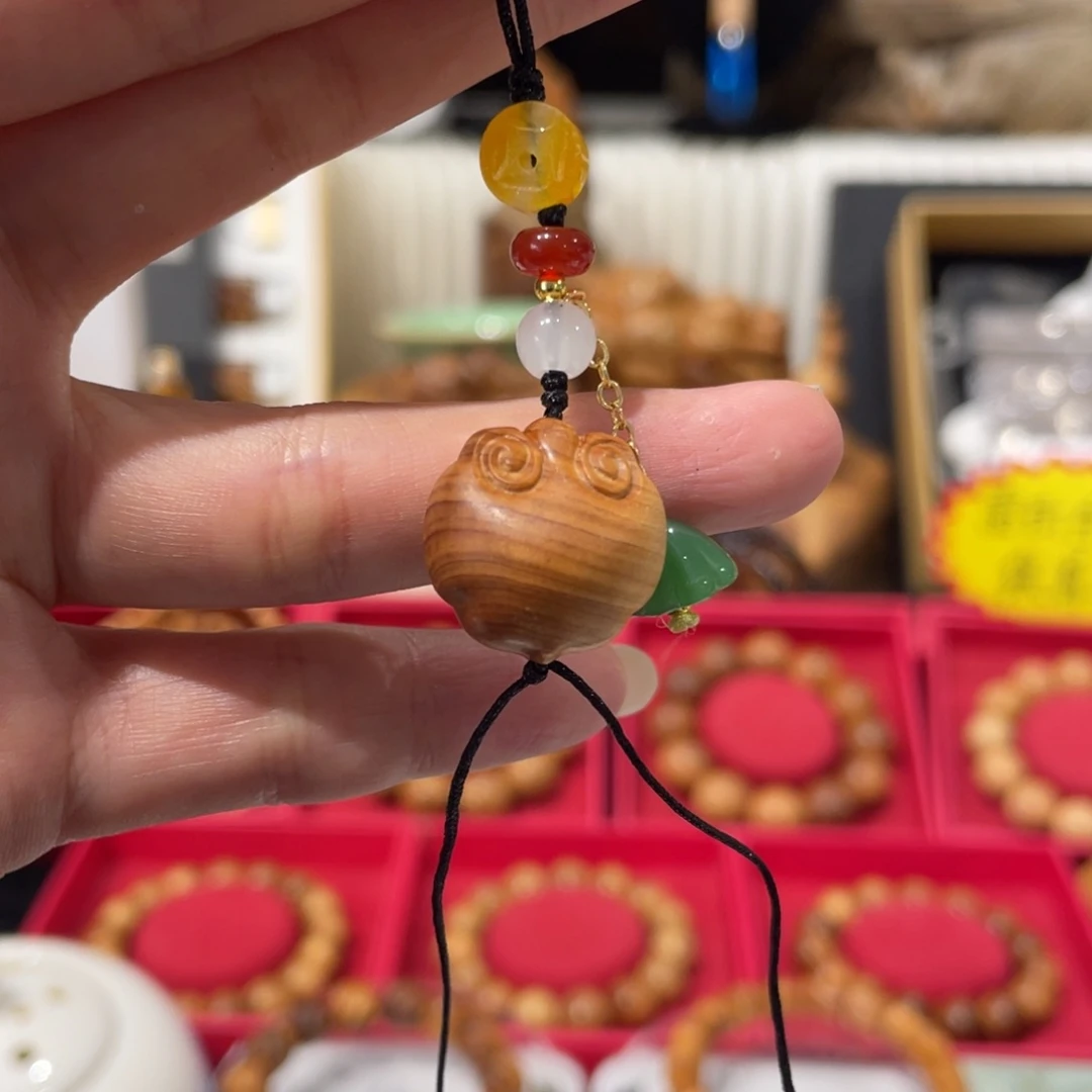 设***王崖柏红油如意锁太行崖柏