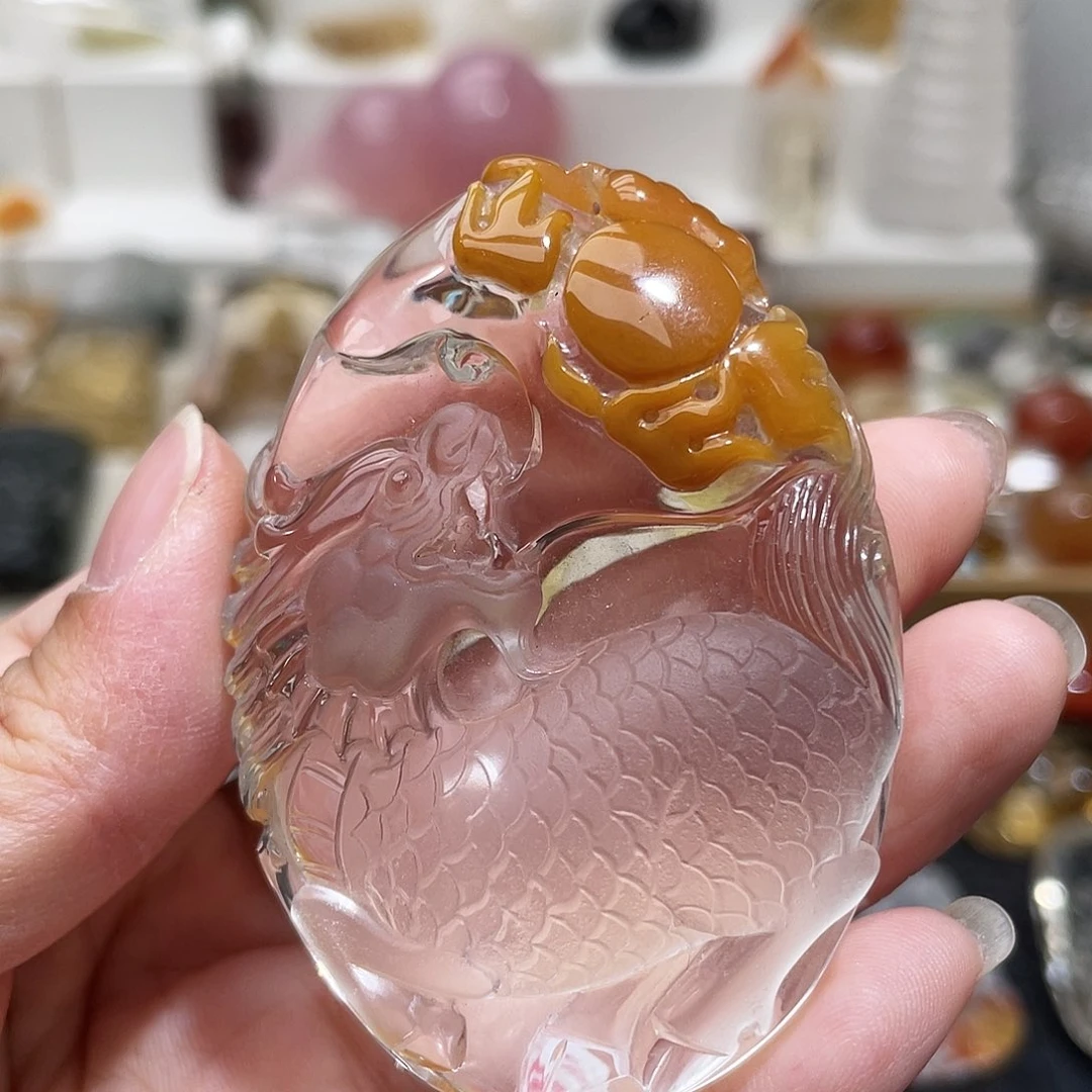 未镶嵌颈饰水晶定制