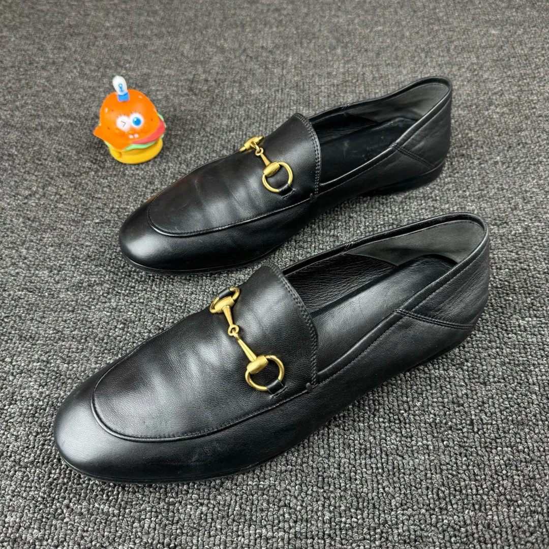 95新 GUCCI/古驰 38码羊皮舒适柔软HB1464