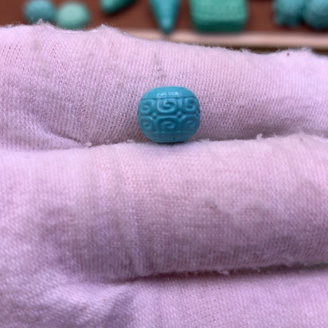 原生态散珠配珠回纹珠卡9