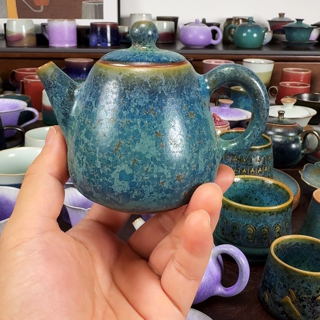 铜绿釉茶壶任晓飞老师