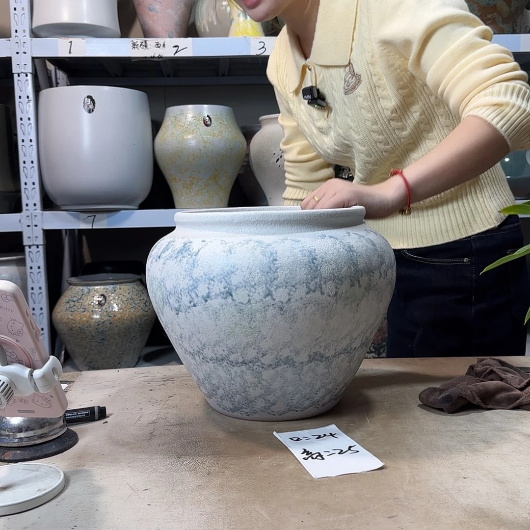 24@25 紫砂花盆尺寸