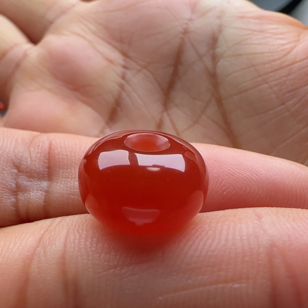 南红玛瑙未镶嵌扣子14.7-9