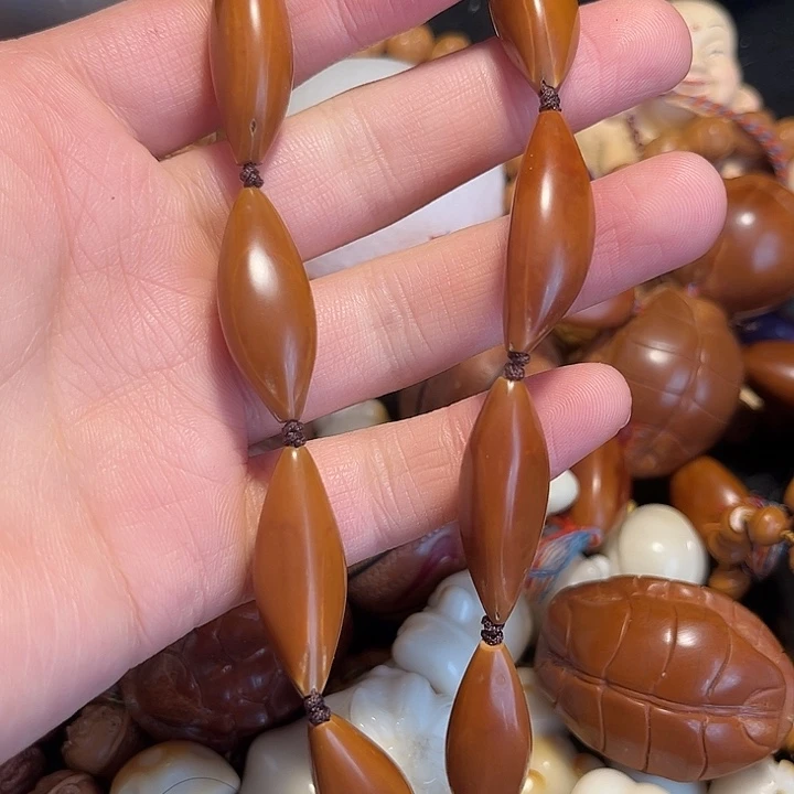 手串/手链橄榄核柳叶素串