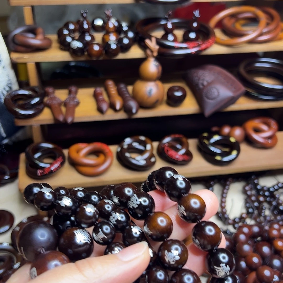 天***技1.2内径枣木玉化镶银36帅