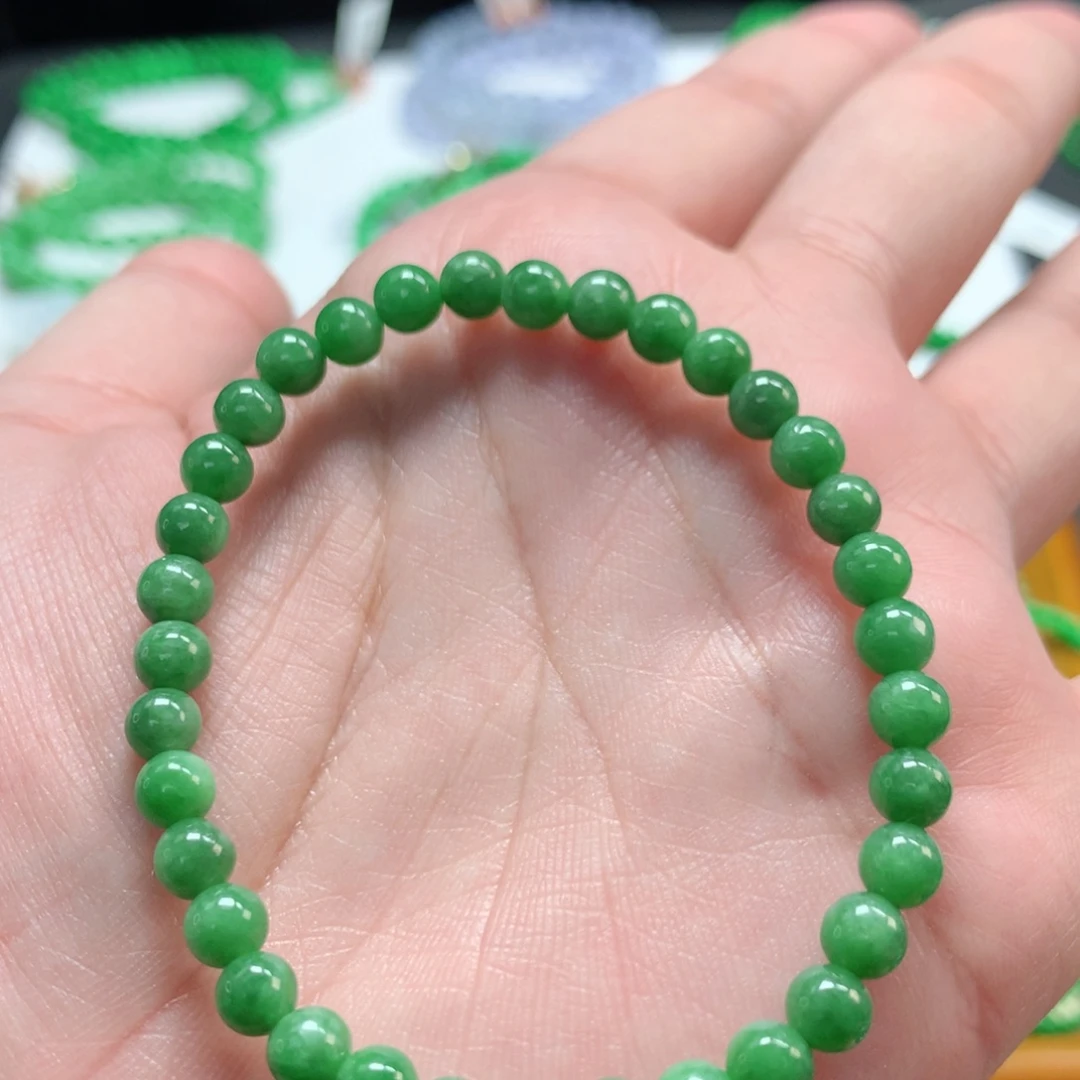 翡翠未镶嵌手链翡翠