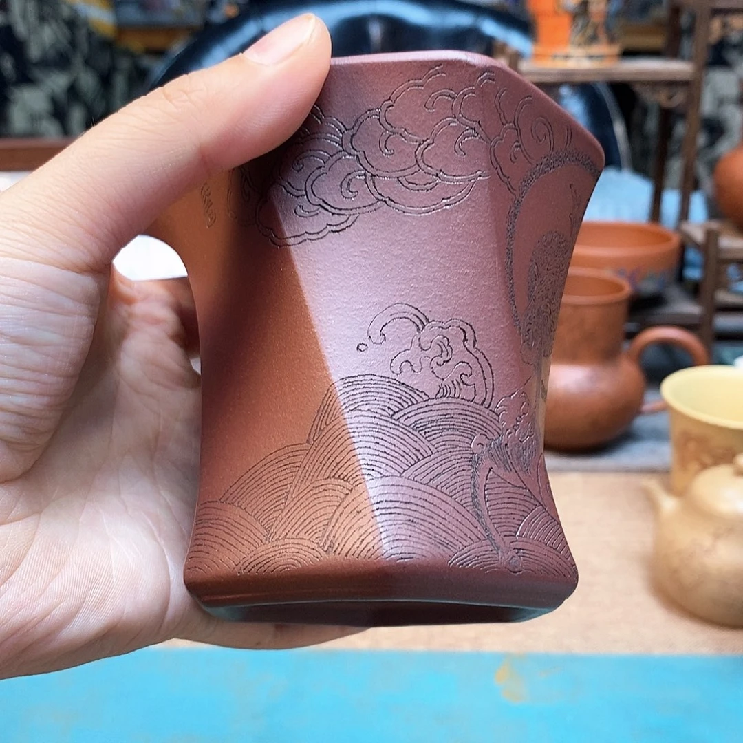茶杯紫砂宜兴紫砂杯